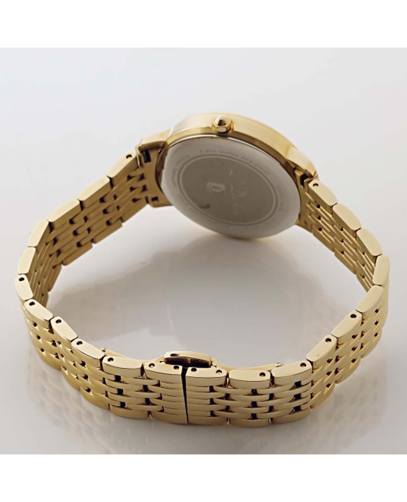 L'Duchen L'Duchen Day & Night D 781.20.31,  швейцария женские часы на браслете нержавеющая сталь с pvd-покрытием боковой вид